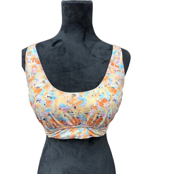 prAna Mallorca Swimsuit Top Impressions XL NWT Beach Poolside vacation - Picture 1 of 6